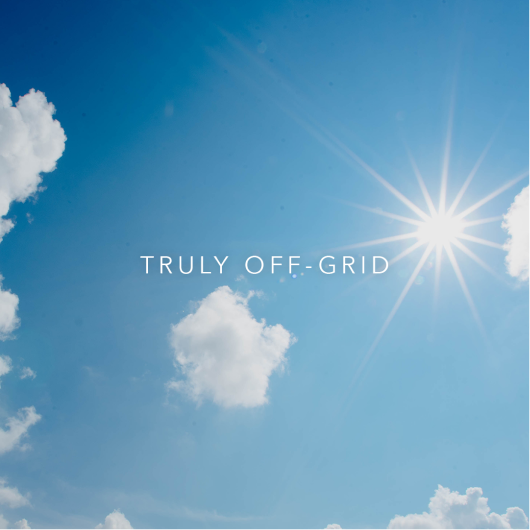 Source Global Truly off grid experience